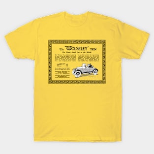 1921 WOLSELEY TEN - advert T-Shirt